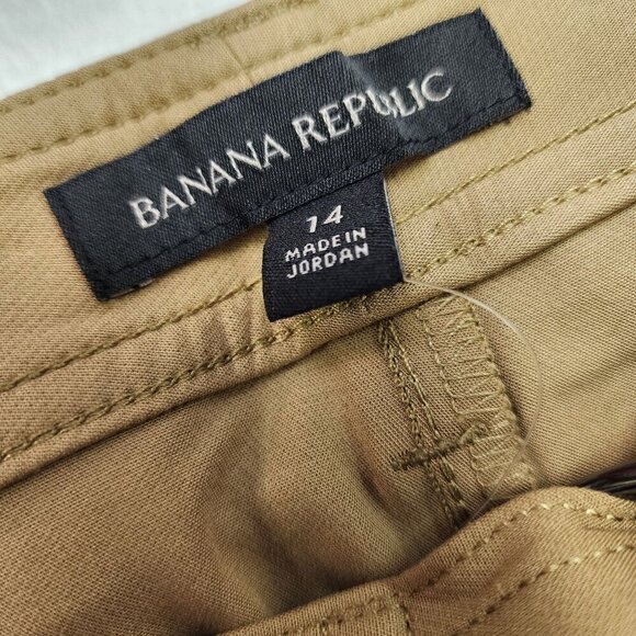 Banana Republic Khaki Stretch Cargo Pants 14 - Picture 7 of 7